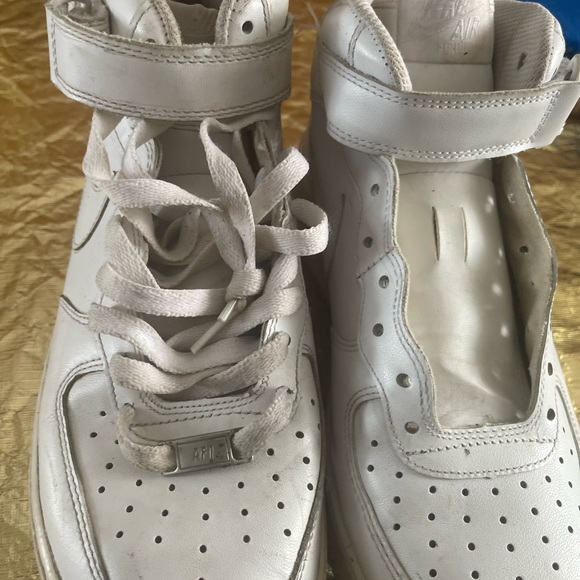 White OG, vintage Air Jordan Nike size 9 high top - Picture 11 of 14